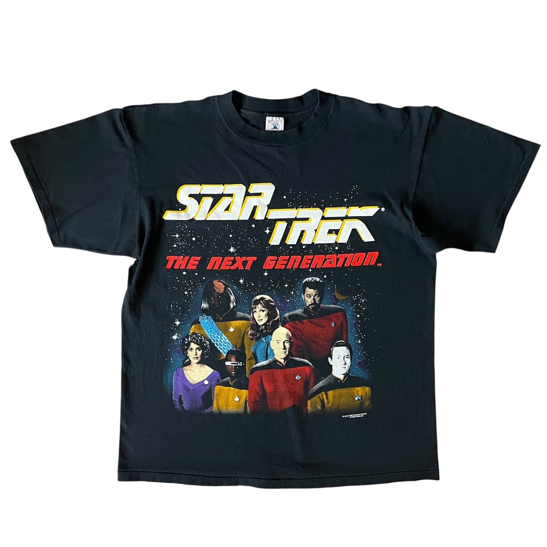 빈티지 90s Star Trek The Next Generation 티셔 상품이미지1