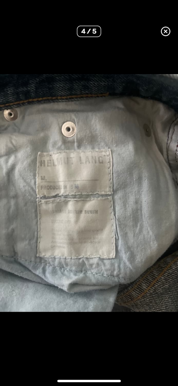 98' Helmut Lang Archive Classic Denim (M 상품이미지4