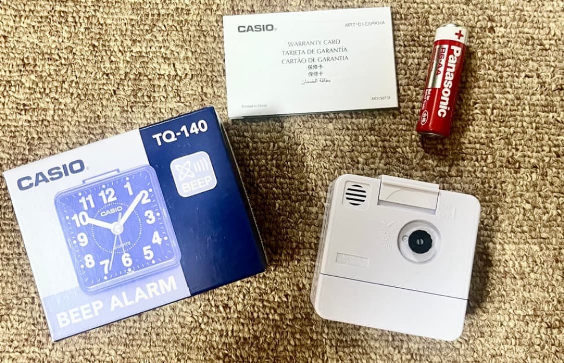 카시오 탁상시계 새상품 :) 상품이미지5