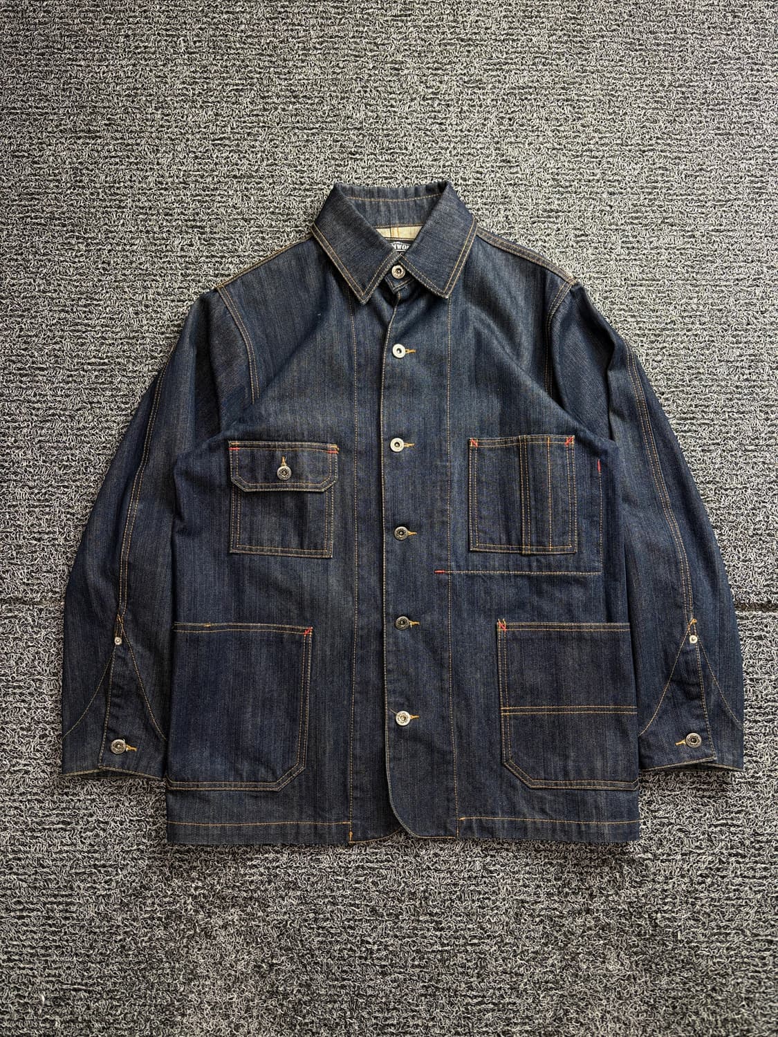 프리즘웍스 아메카지 커버울 데님 초어 자켓 2463 상품이미지2