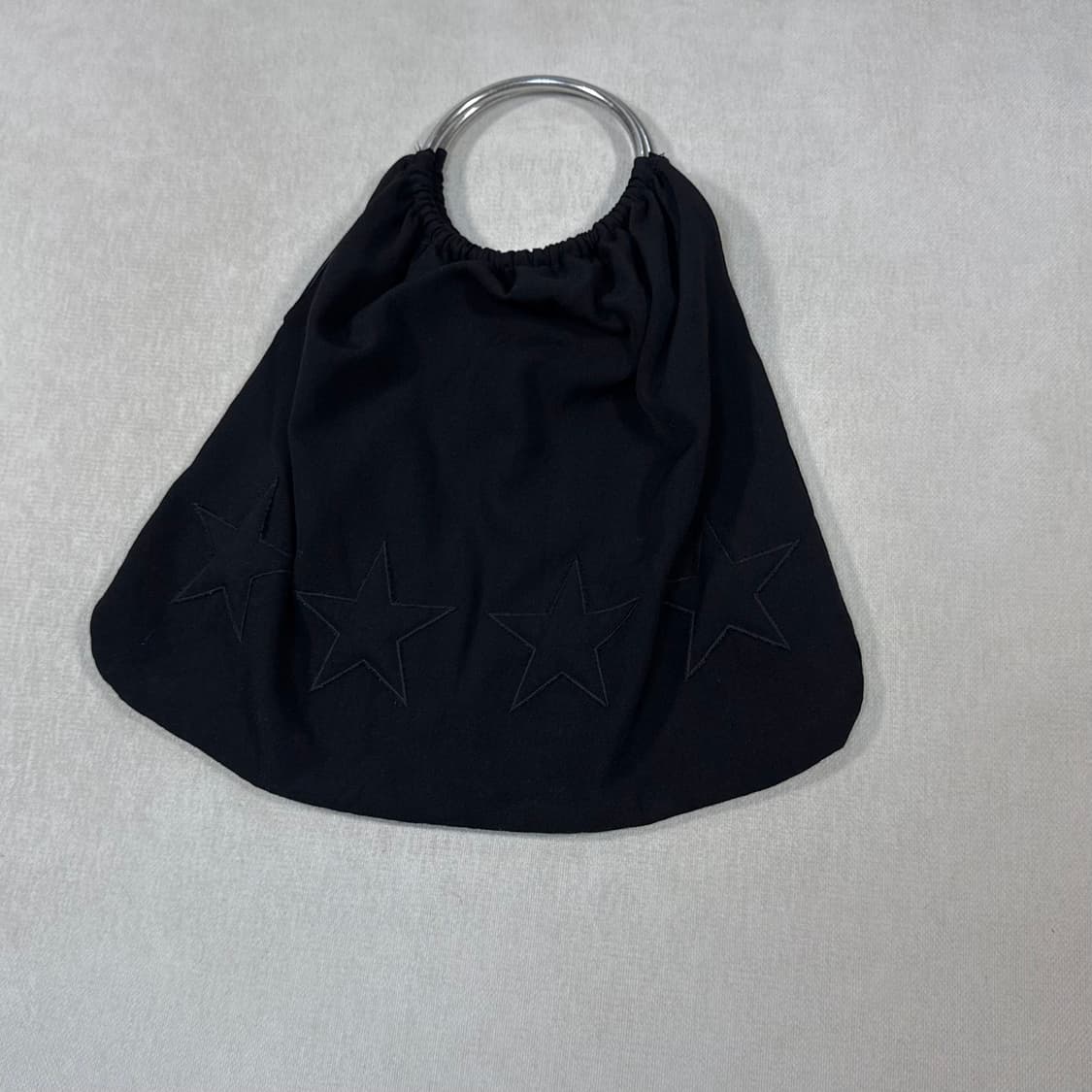 Star Patchwork Black Tote bag 상품이미지2