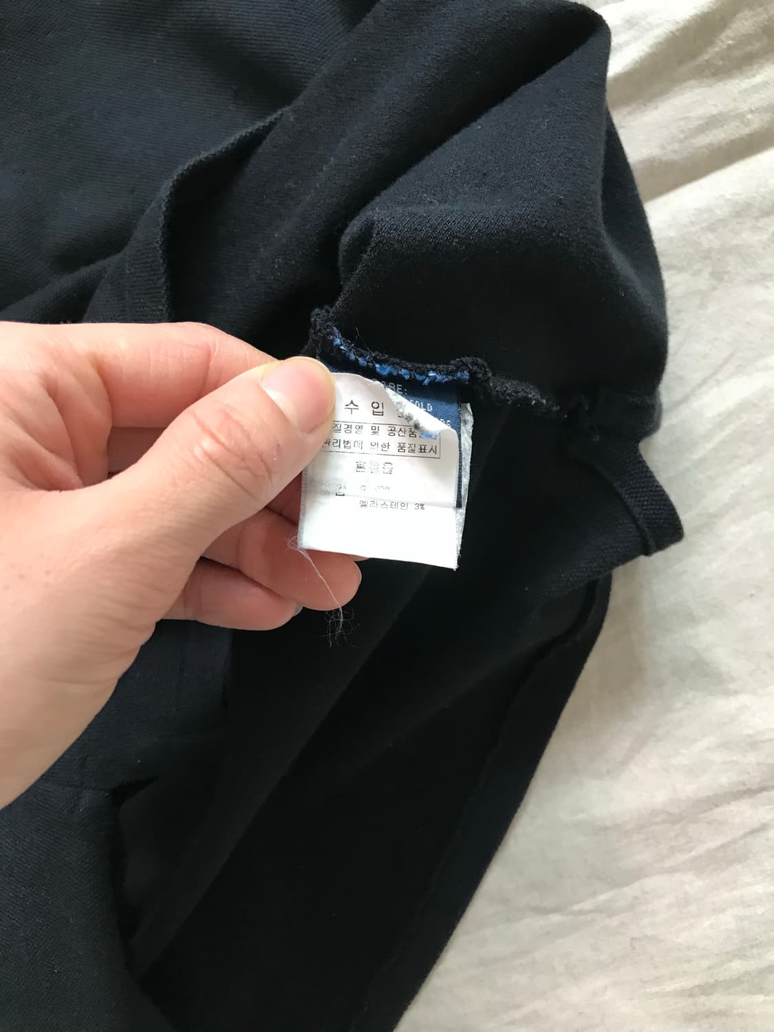 폴로 랄프로렌 여성라인 포니로고 블랙 카라티 상품이미지10