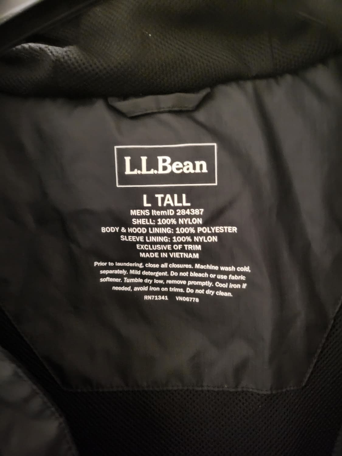 L.L.Bean 엘엘빈  후드 바람막이 상품이미지4