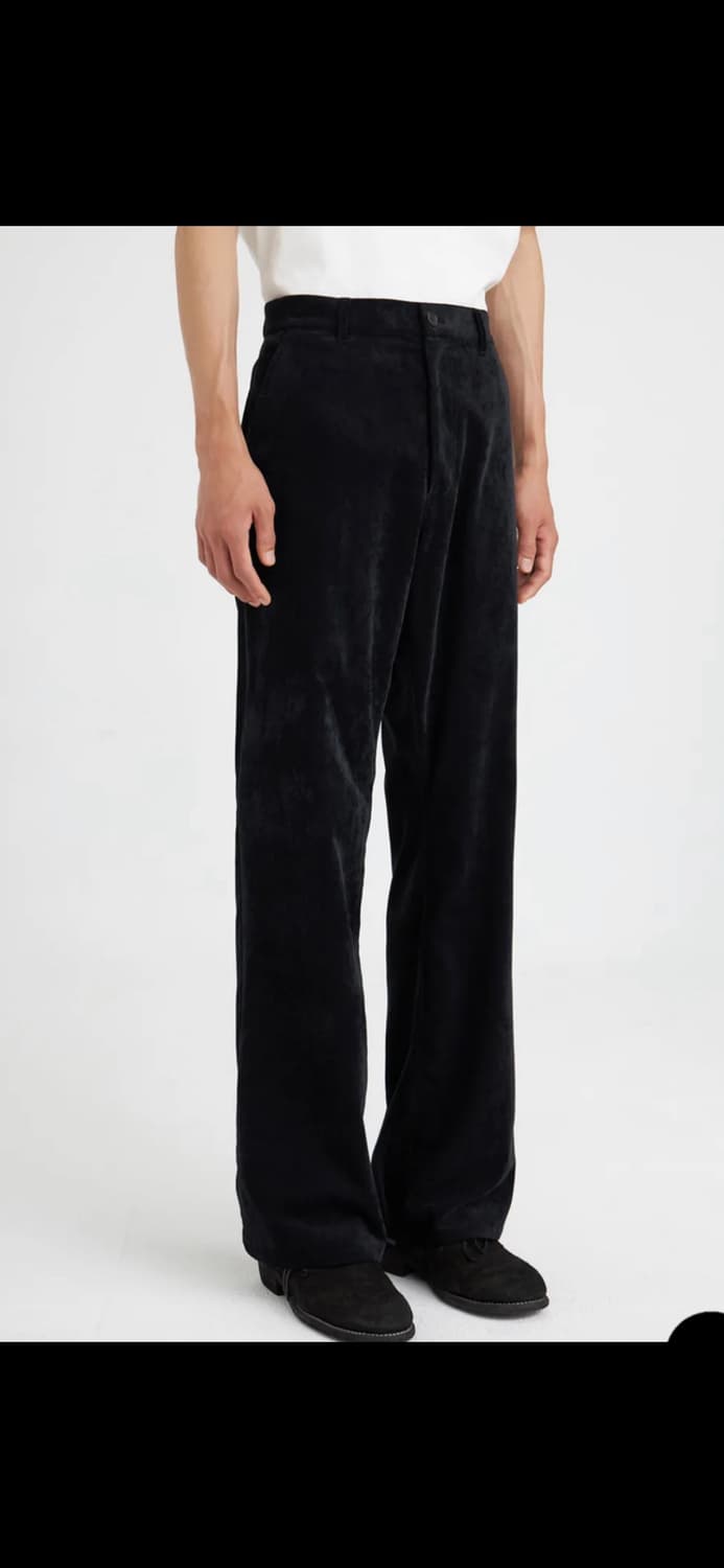 Youth 벨벳 플레어 팬츠 상품이미지1