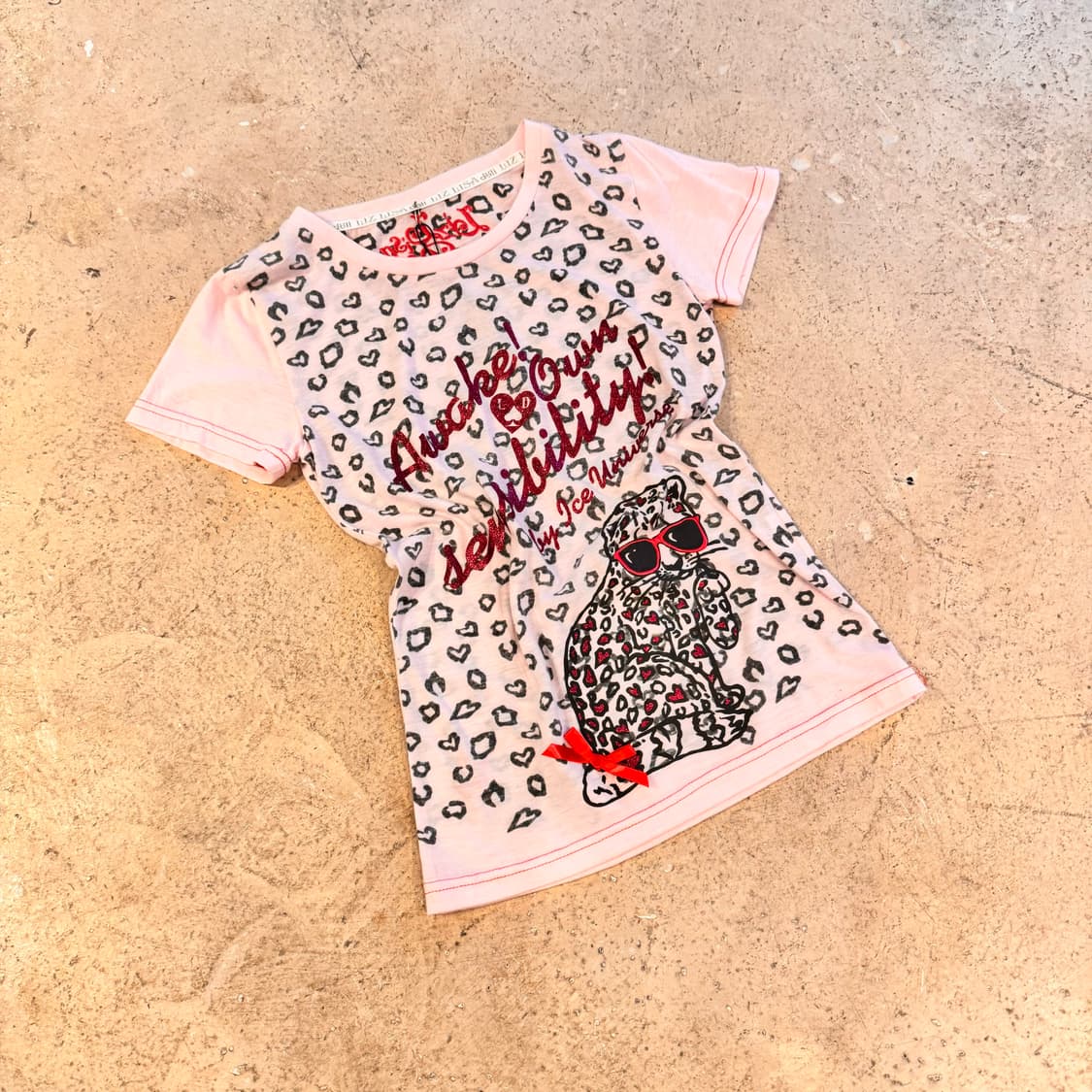 LIZ LISA DOLL 레오파드 반팔 상품이미지2