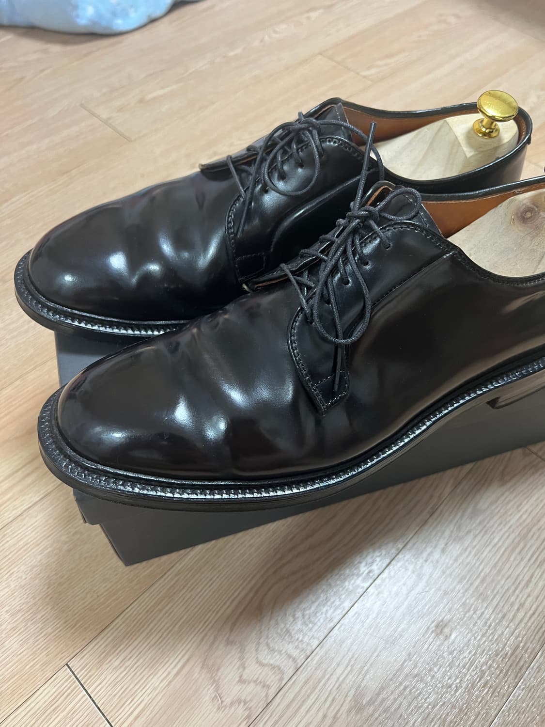 알든 9901 코도반 더비슈즈 9.5D 275사이즈 상품이미지4