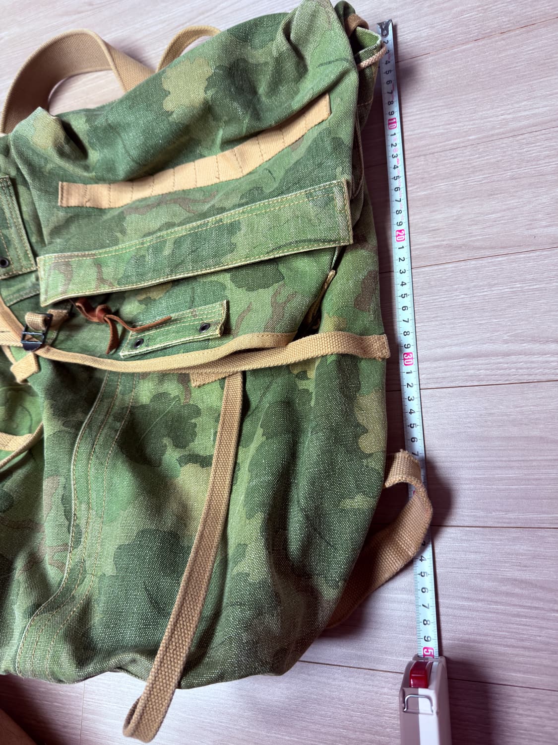 rrl 더블알엘 카모플라쥬 백팩 밀리터리 초희귀 레어템 상품이미지8