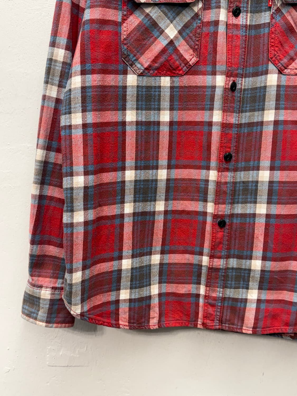 Levi's Red Tab Plaid Shirt 상품이미지3