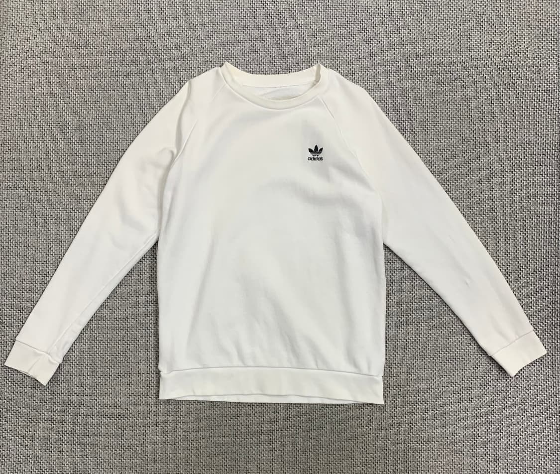 아디다스 흰색 맨투맨 M 상품이미지1