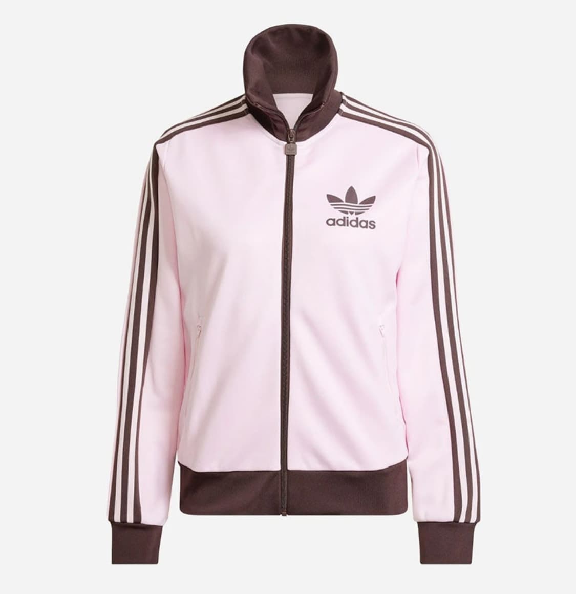 아디다스 베켄바우어 핑크 트랙탑 져지 핑크 브라운 상품이미지1