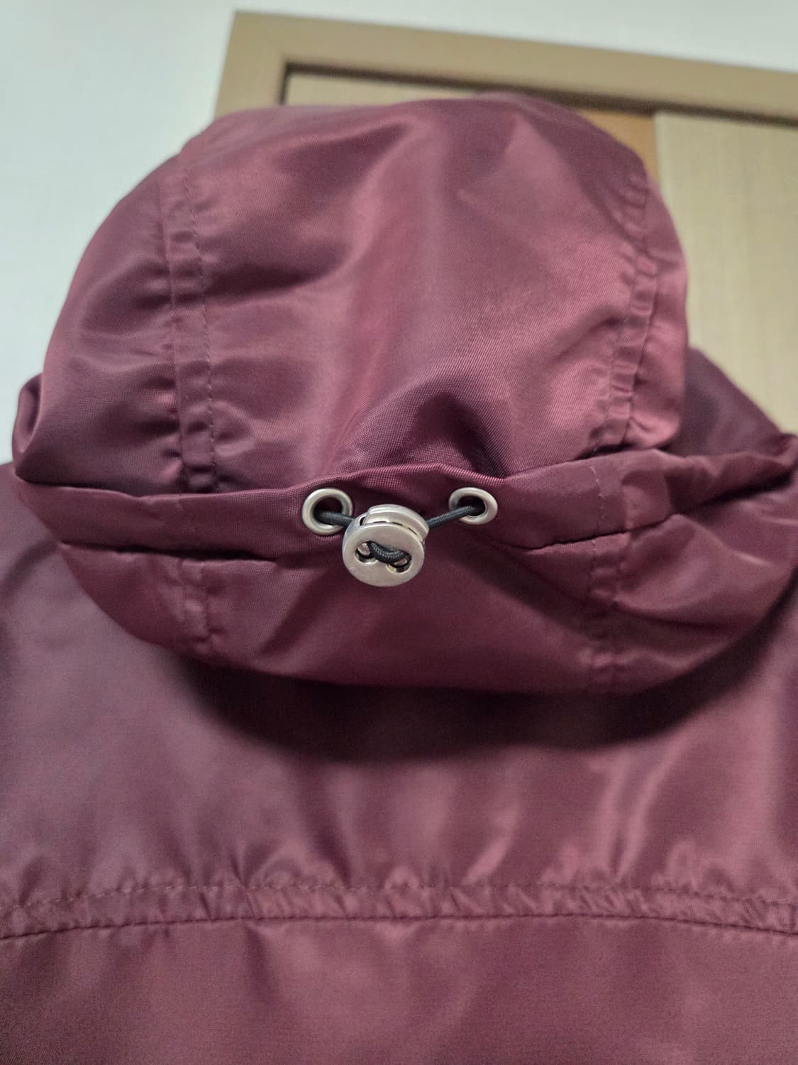 애드오프 윈드브레이커 버건디 L 상품이미지9