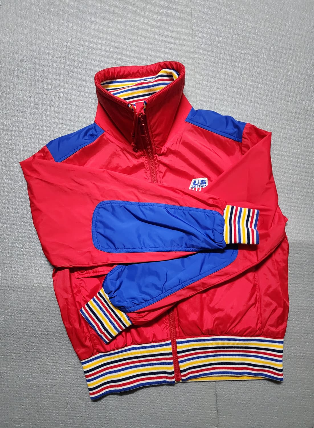 80~90's 빈티지 데상트 US 스키팀 바람막이 자켓 상품이미지5