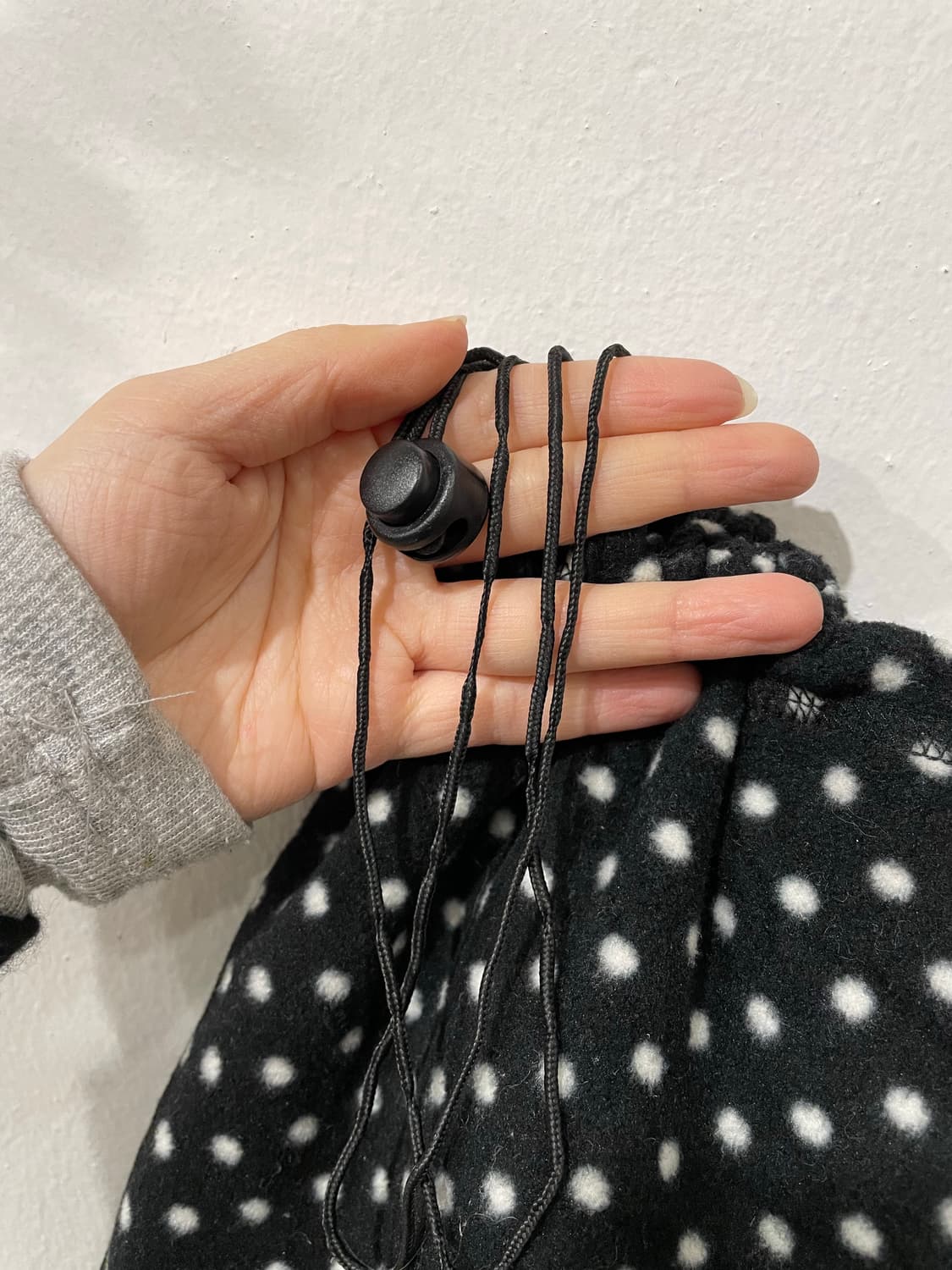 도트 넥워머 비니 상품이미지8