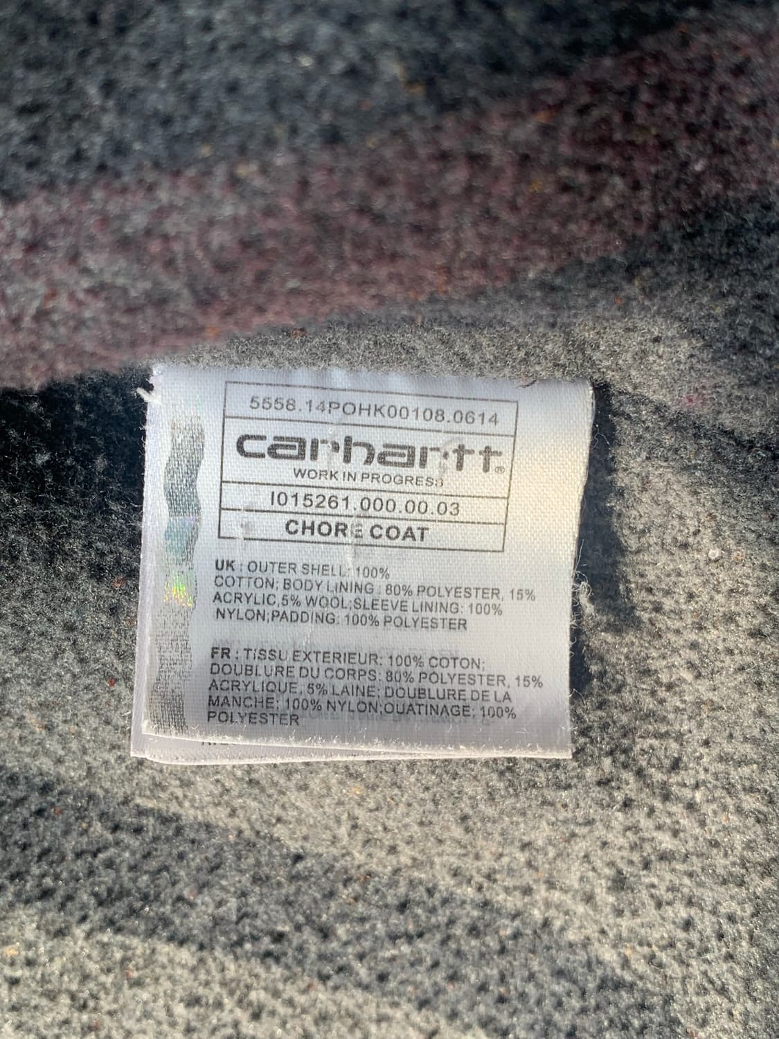 [M]칼하트 wip 초어코트 상품이미지4