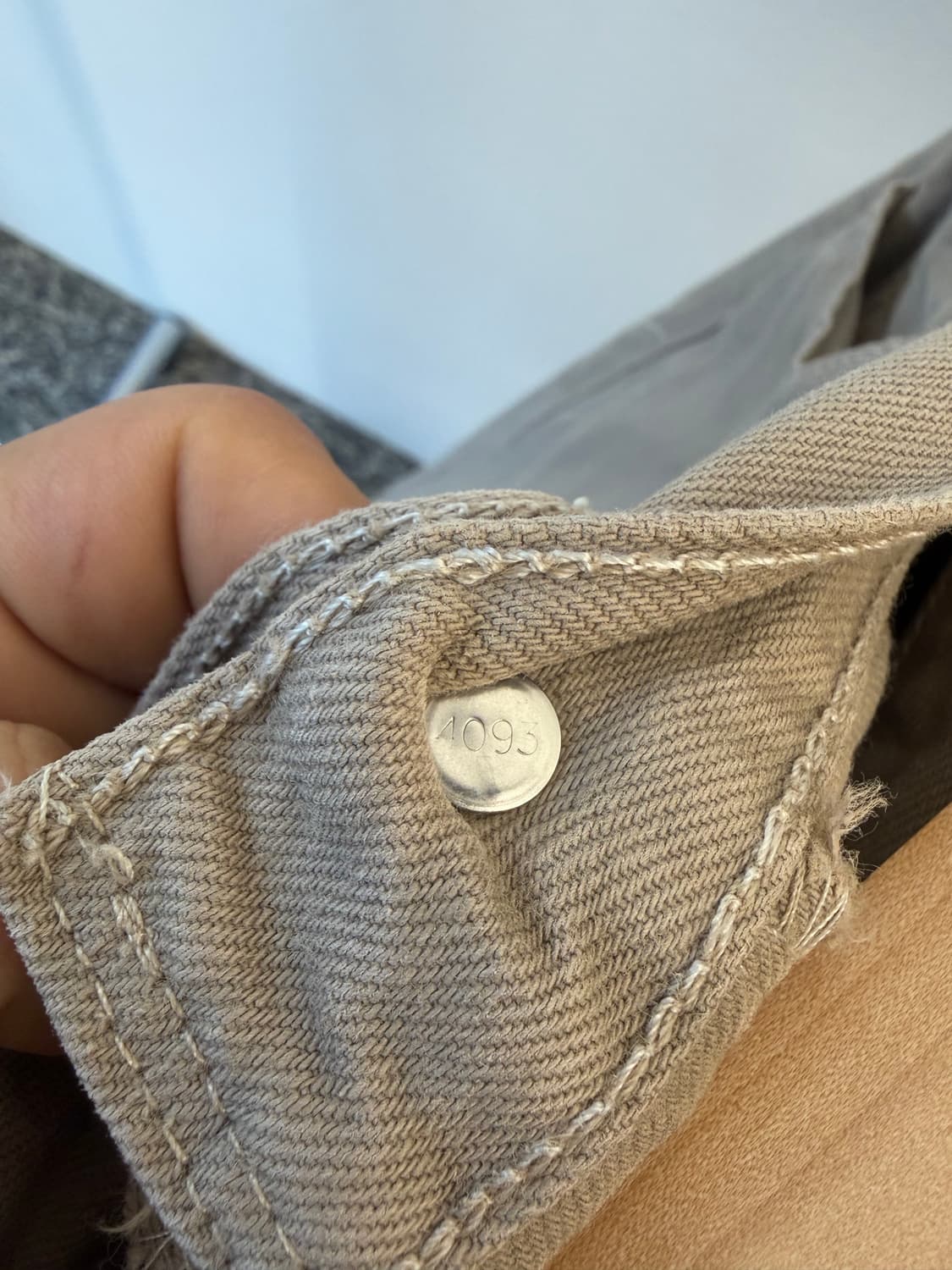 00s 리바이스 501 베이지 데님 (36) 상품이미지7