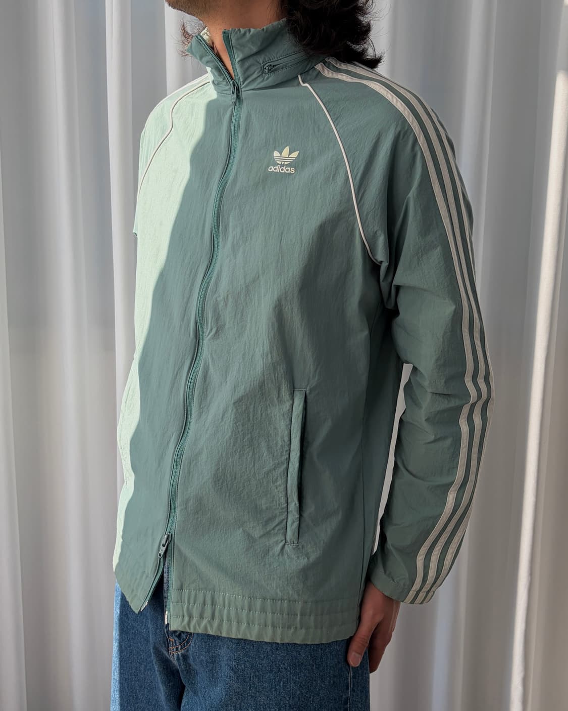 [L]아디다스 SST 우븐 바람막이 상품이미지1