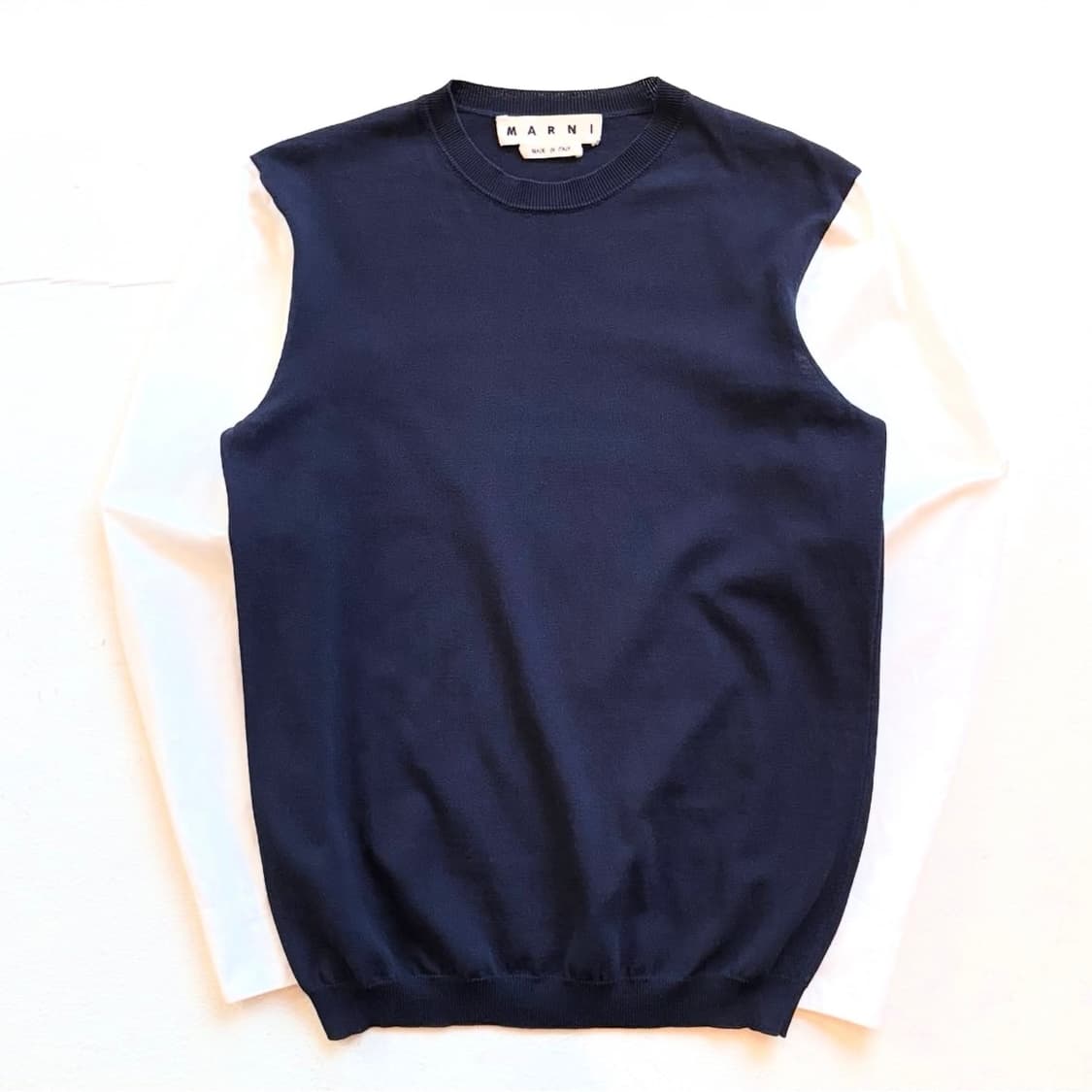 마르니 네이비 니트셔츠 상품이미지1