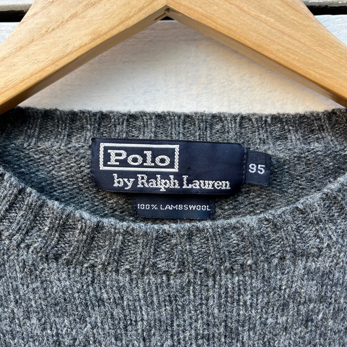 Polo 폴로 램스울 니트 상품이미지3