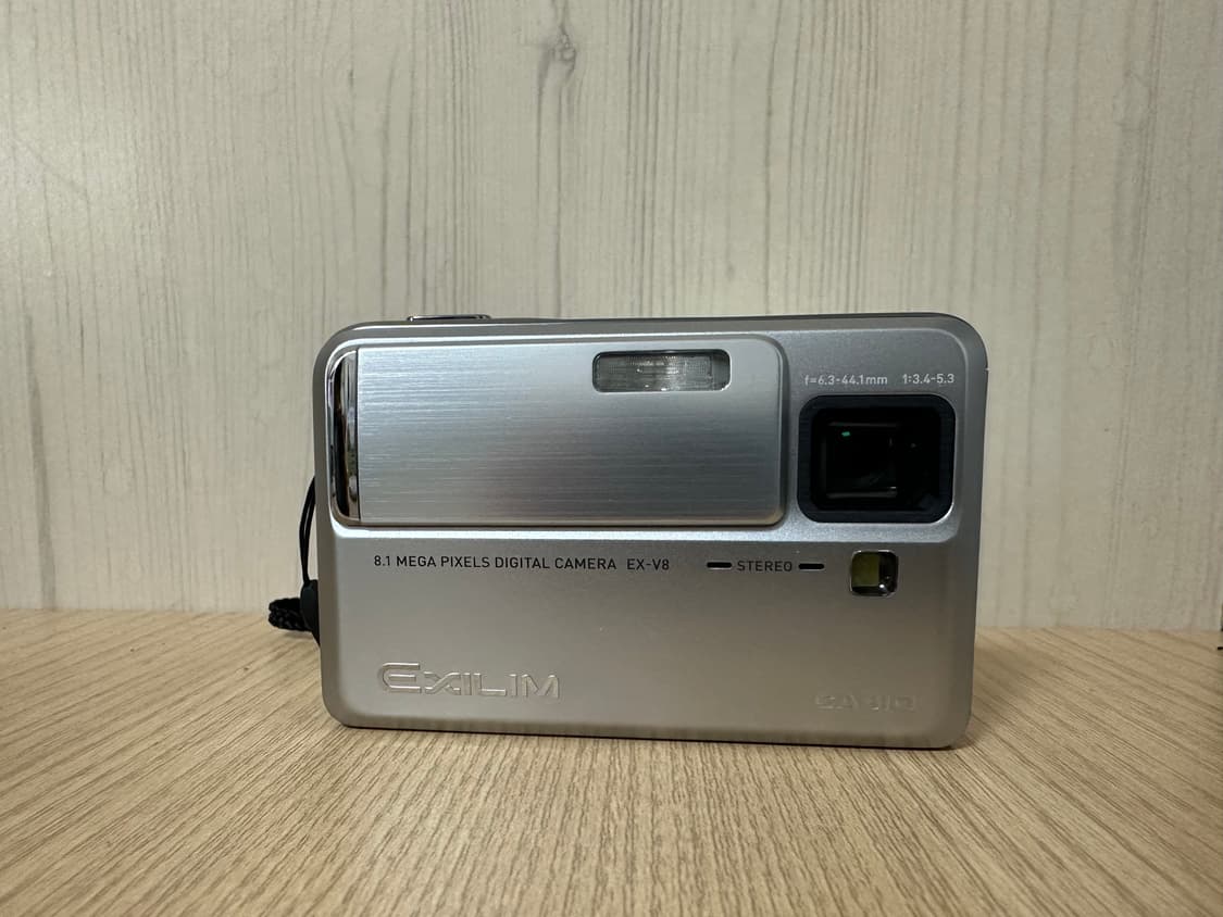 카시오 엑슬림 ex-v8(작례0,새상품급) 상품이미지1