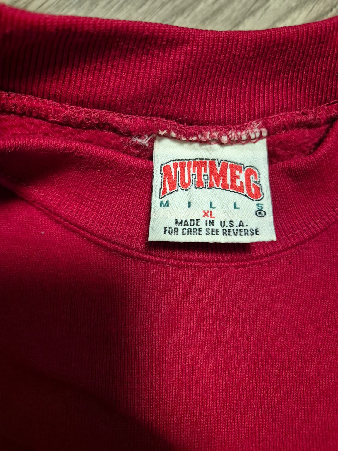 90s 넉멧 빈티지 알바마 맨투맨 상품이미지4