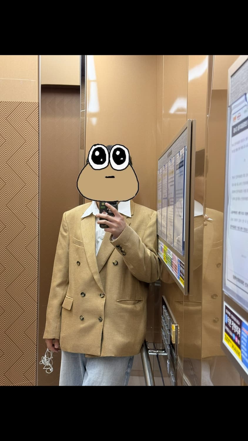 라벨 아카이브 더블 블레이저 1 상품이미지3