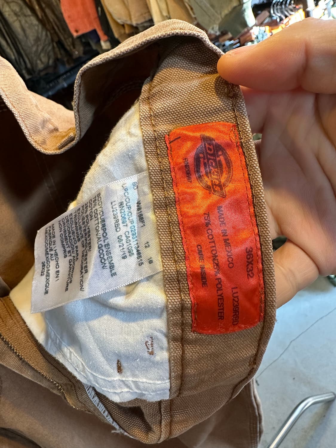 디키즈 싱글니 카펜터 워크 팬츠 38x32 상품이미지9