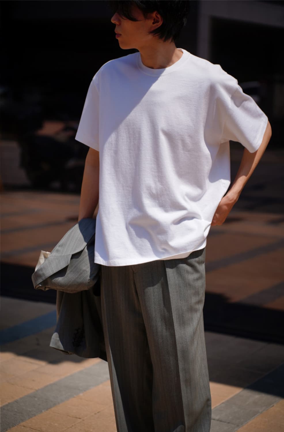 [3] BODHI CASHMERE 반팔티 화이트 상품이미지3