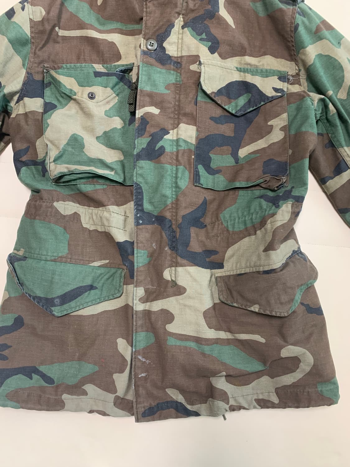 90s 미군 오리지널 우드랜드  M65 필드자켓 SR 상품이미지3