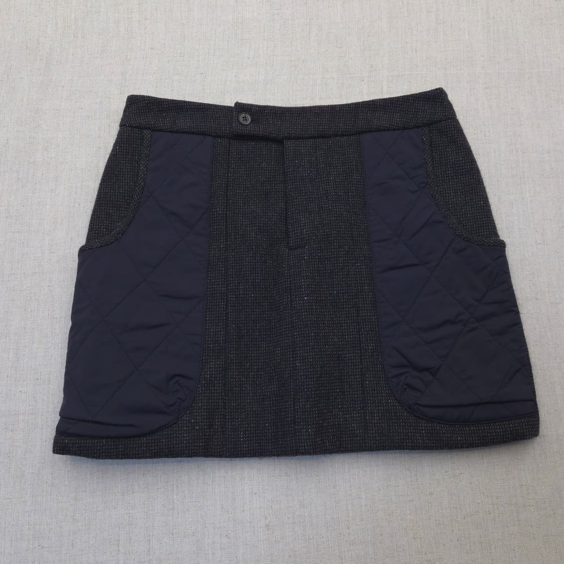 파리게이츠 퀼팅 미니스커트 상품이미지1