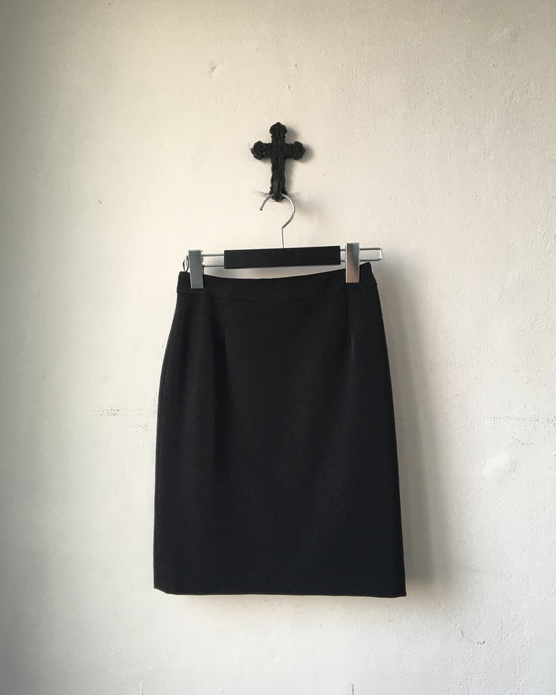Black midi skirt 상품이미지1