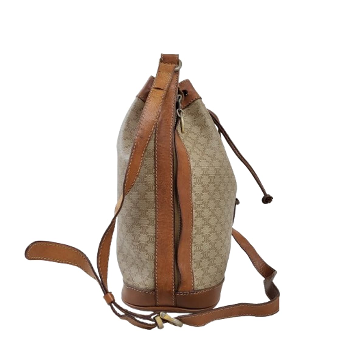 정품 셀린느 빈티지 마카담 드로우스트링 버킷백 상품이미지3