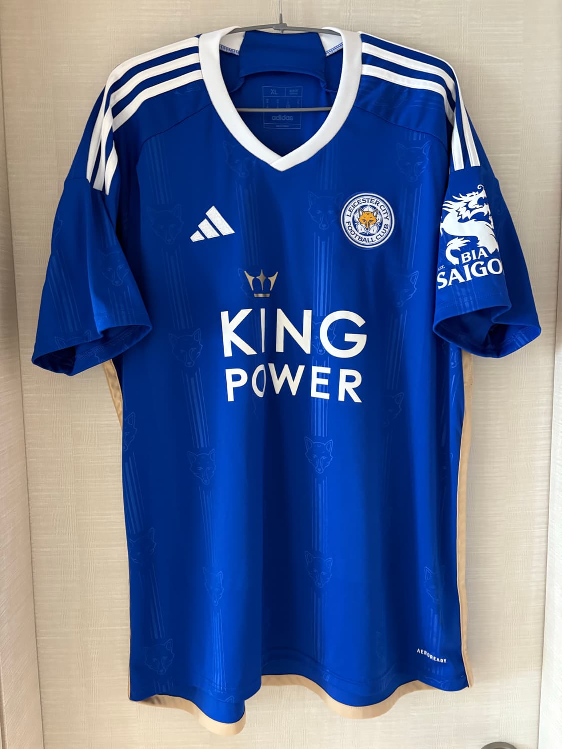 23-24 레스터시티 홈 제이미 바디 유니폼 정품 상품이미지2