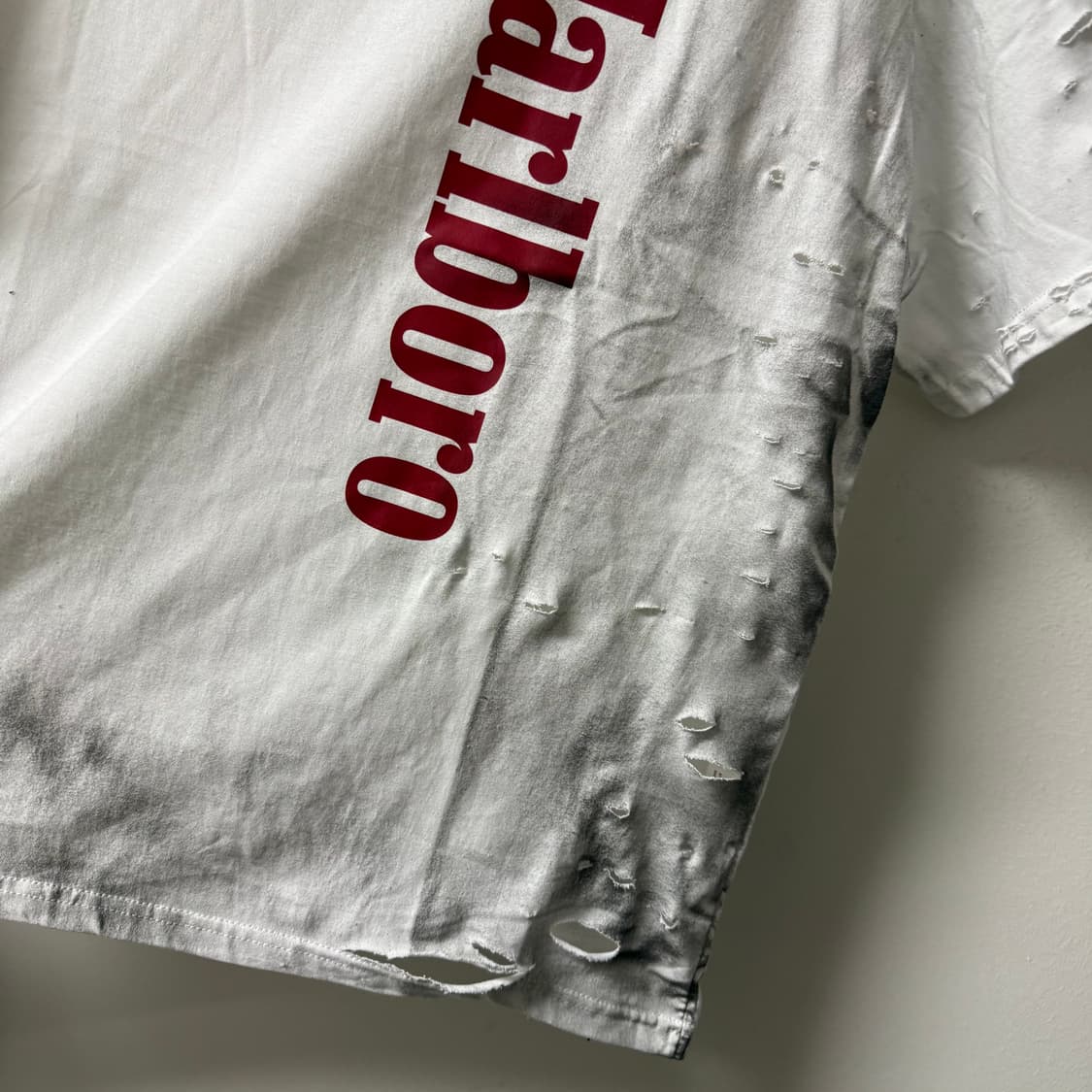 빈티지 말보로 디스트로이드 반팔티  상품이미지3