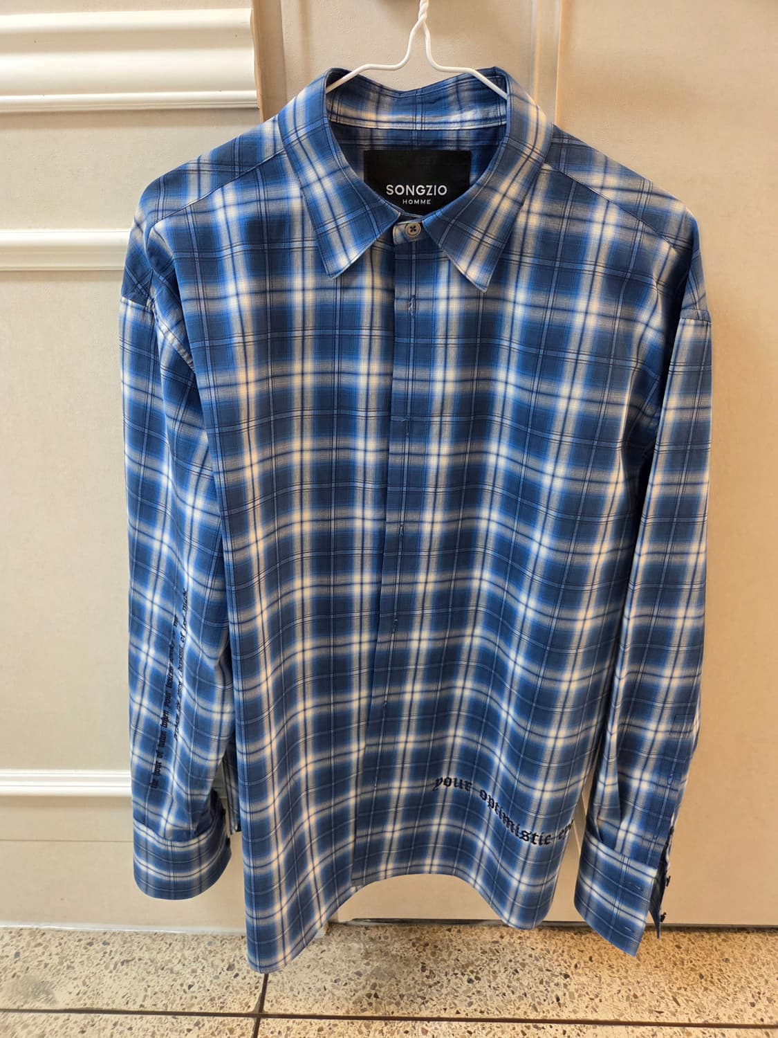 송지오옴모 오버핏셔츠 46 상품이미지1