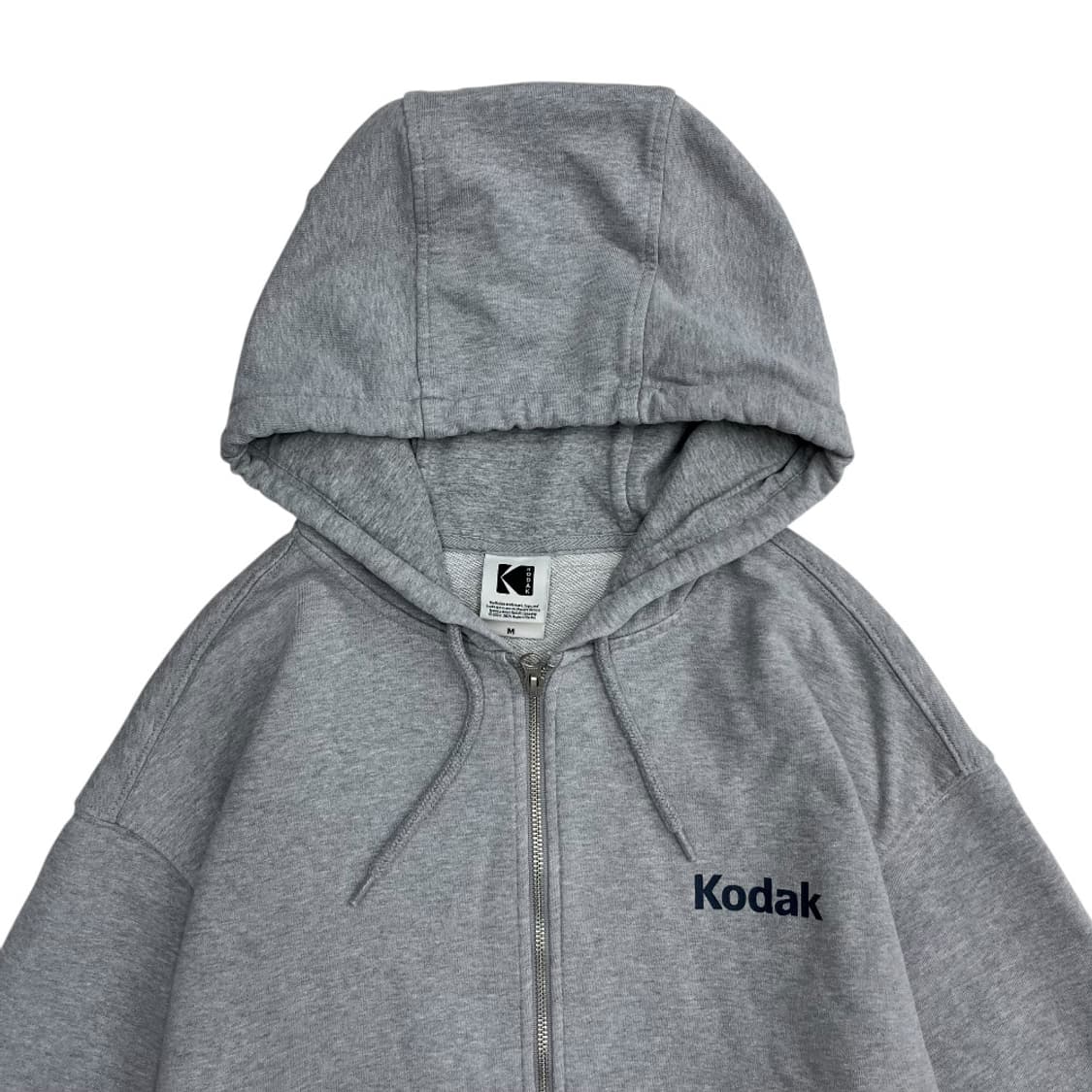 코닥 백 프린팅 그레이 후드집업 M 상품이미지4