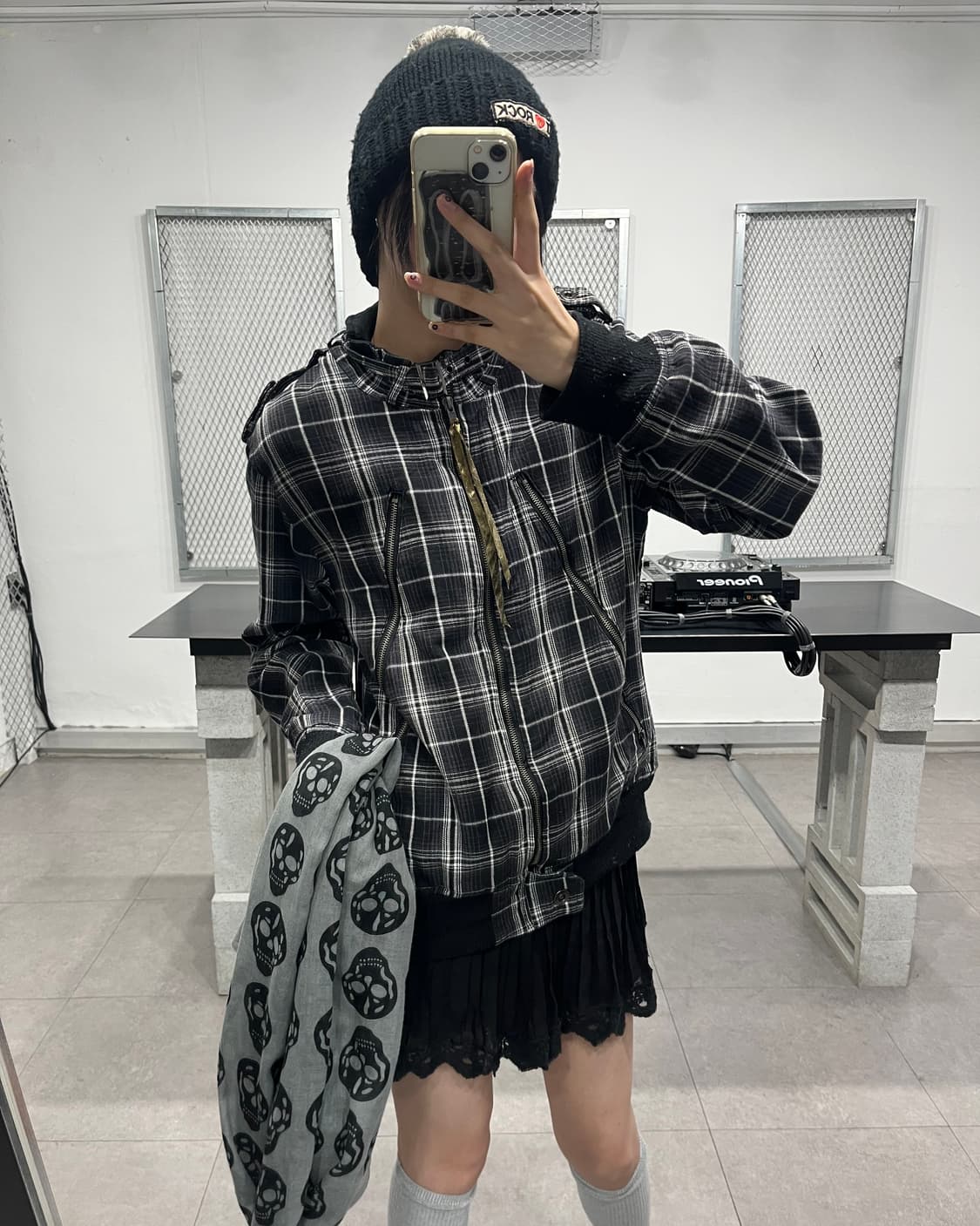 🎸그레이 체크 자켓🎸 상품이미지6