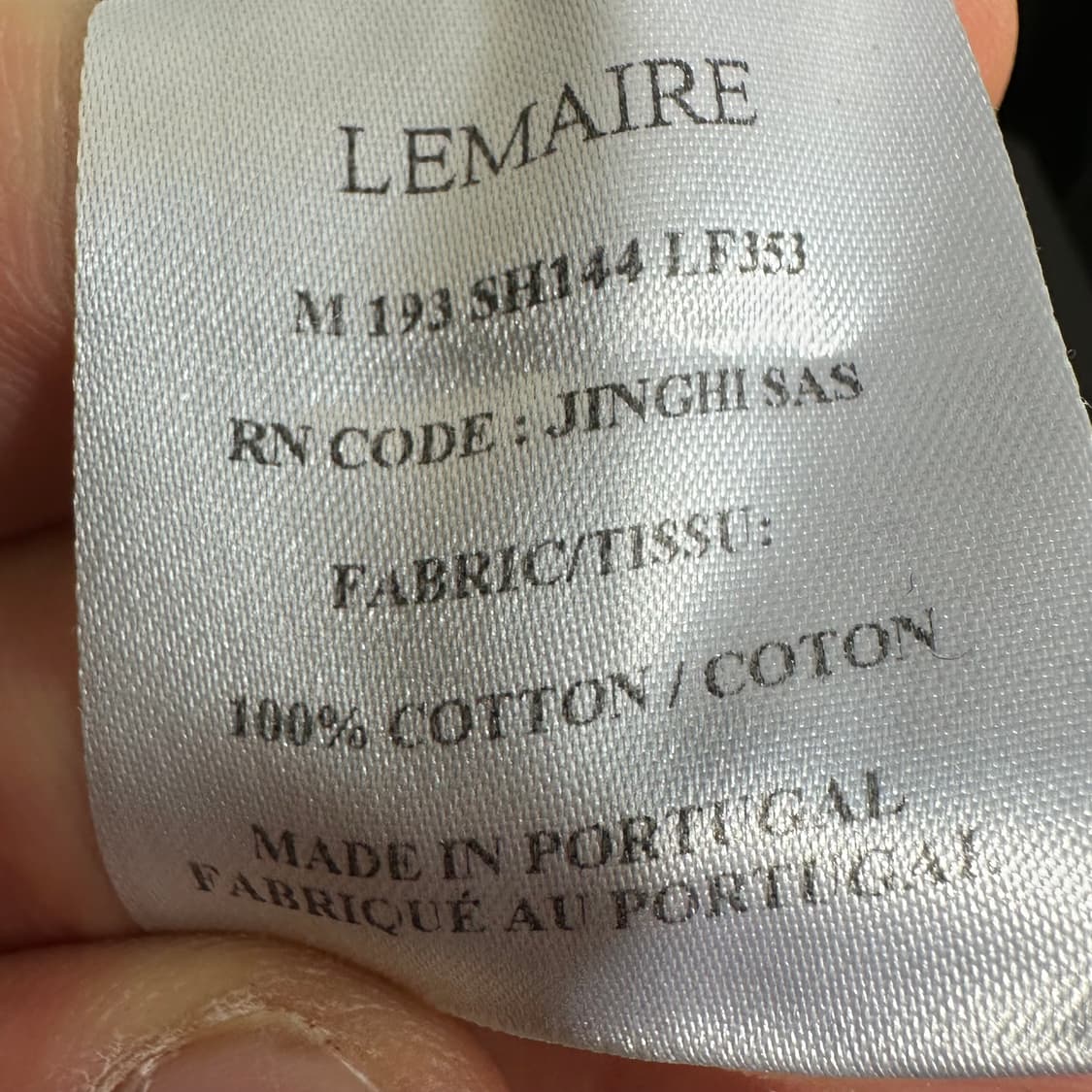 르메르 실크 셔츠  상품이미지5