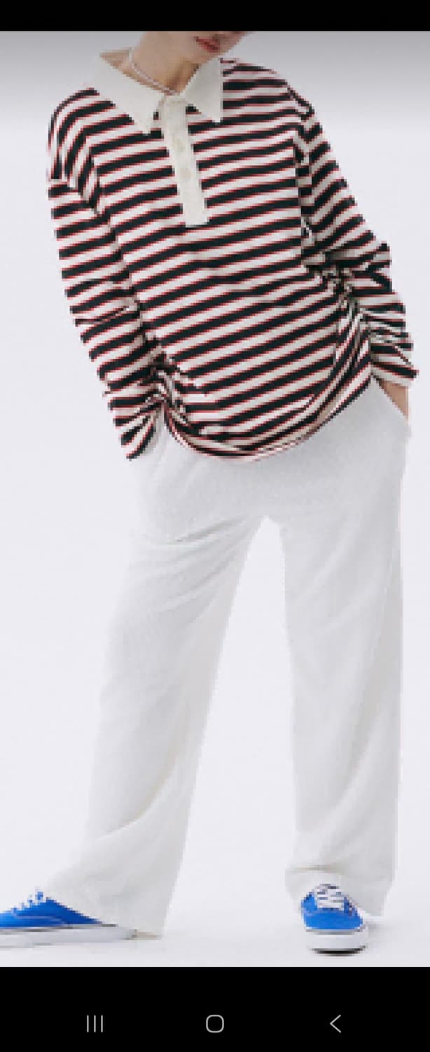 [새 상품] 준준스페이스 스트라이프 티셔츠 상품이미지2