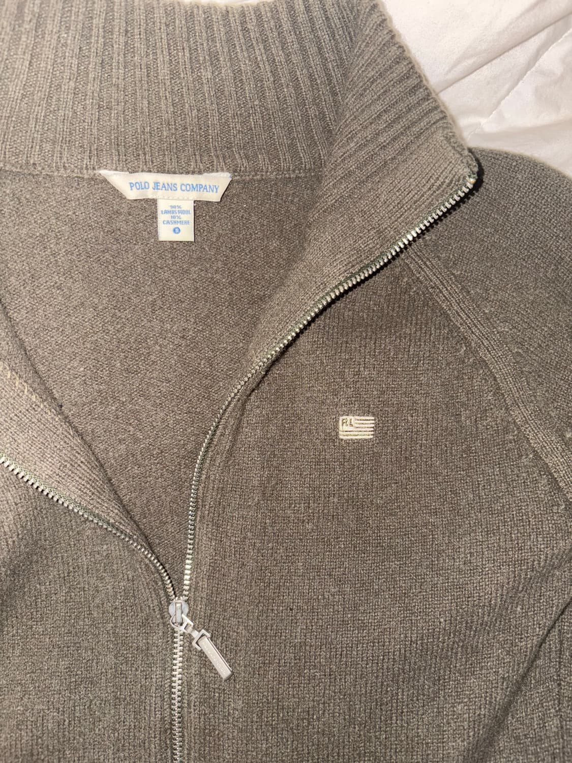 폴로 투웨이 니트집업 상품이미지3