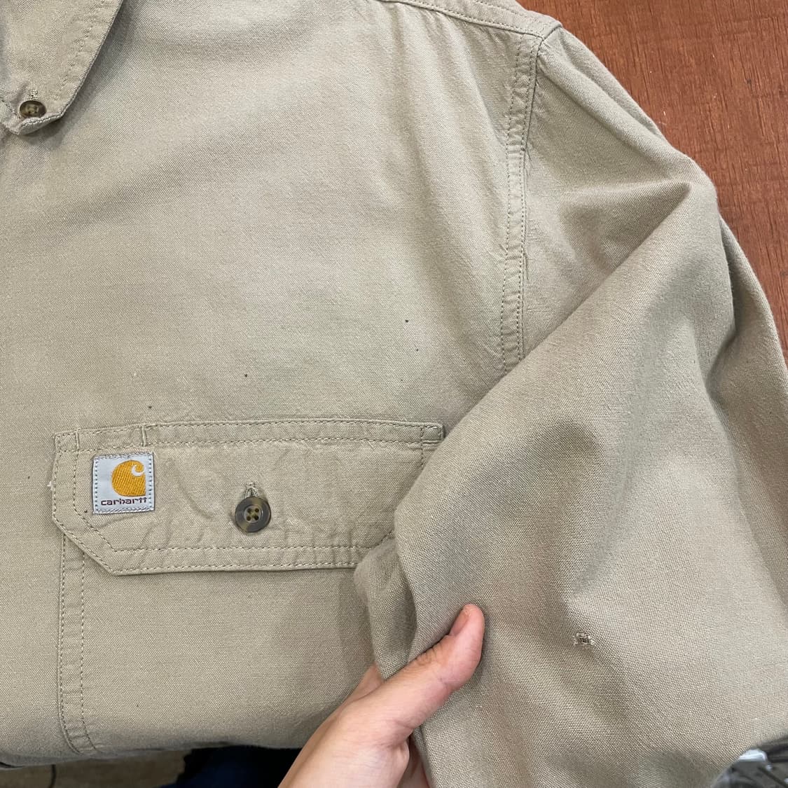 (L) Carhartt 칼하트 워크 셔츠 상품이미지6