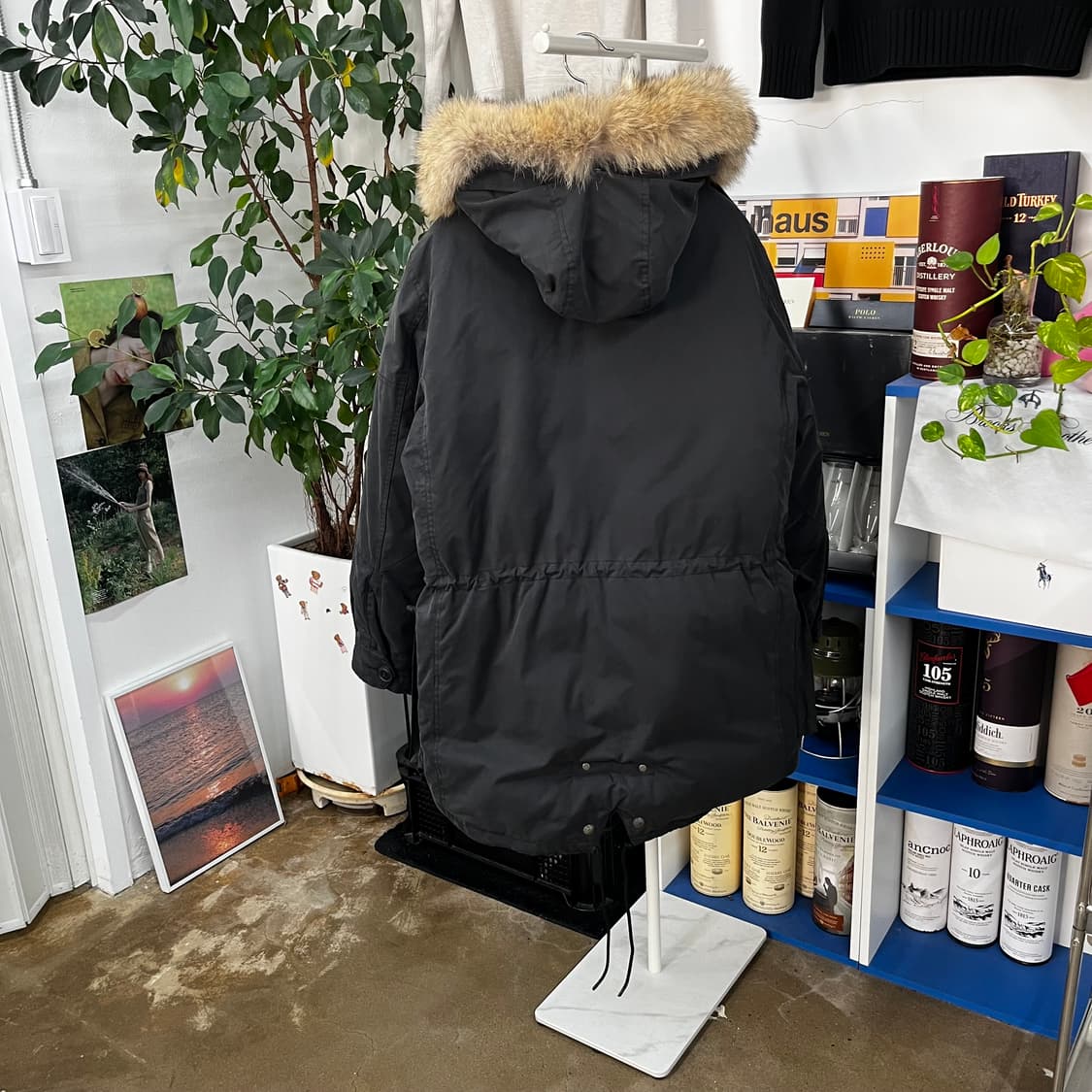 폴로랄프로렌 코요테퍼 밀리터리 다운파카 L 상품이미지5