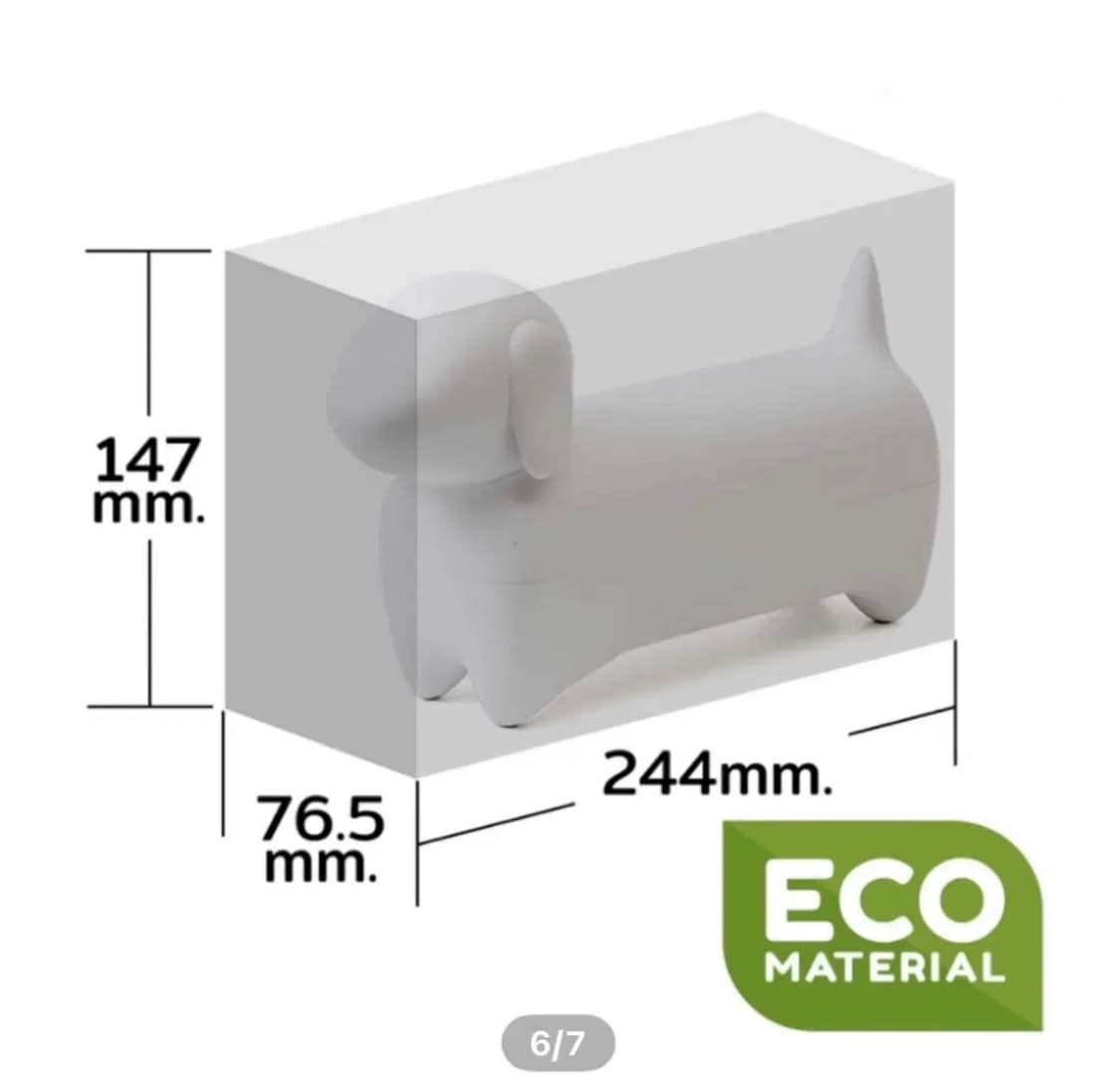 강아지 책상 정리함 리모컨 수납 볼펜보관함 인테리어 상품이미지6