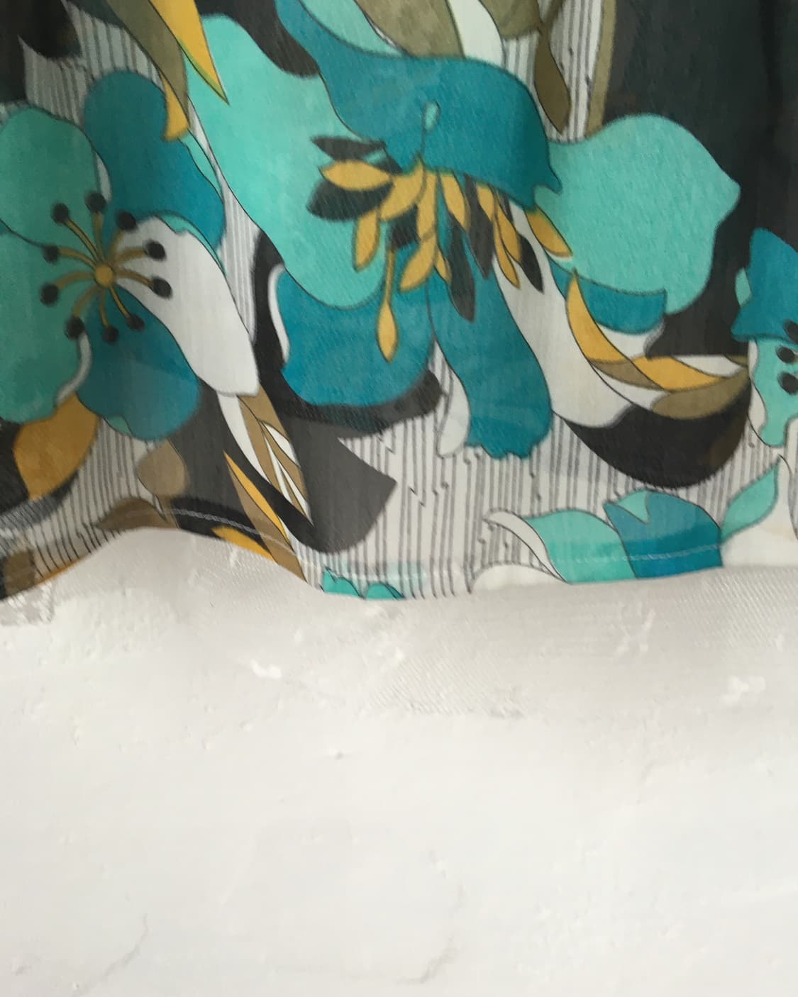 Pattern frill sleeveeless 상품이미지3