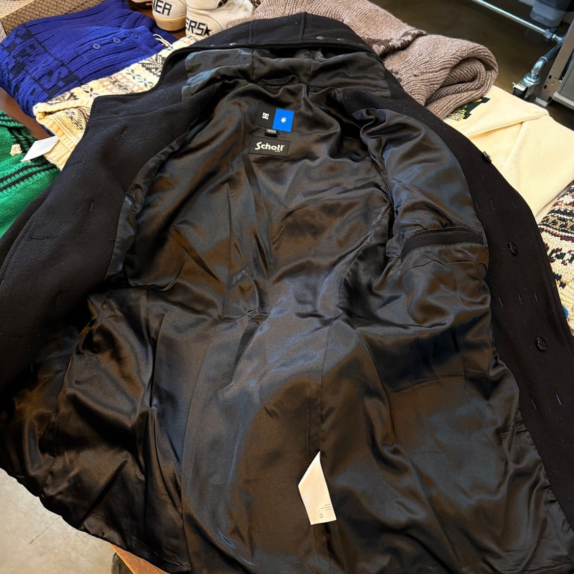 쇼트 X DC 블루 더플 코트 MADE IN CANADA  상품이미지6