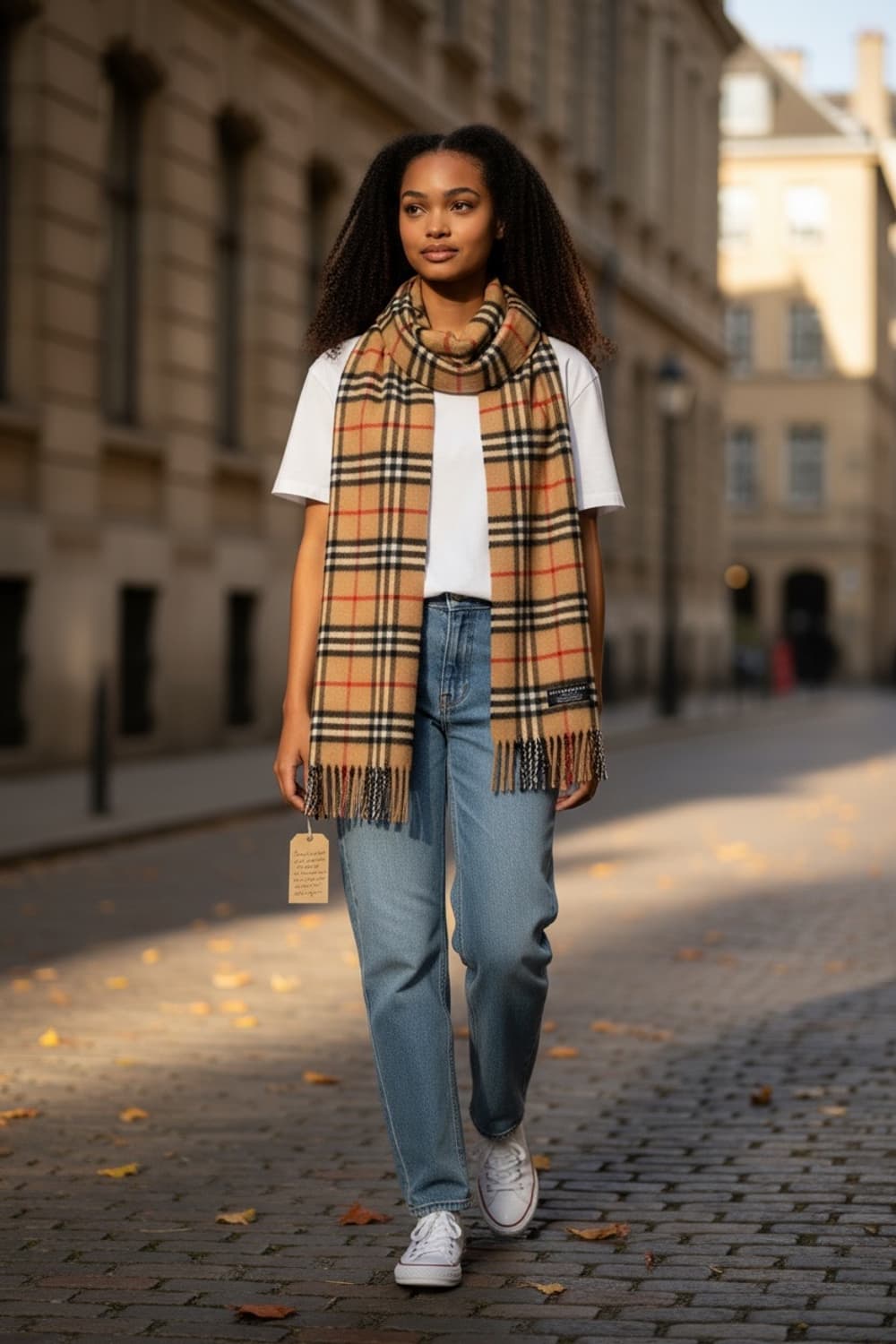 버버리 램스울 노바체크 머플러 상품이미지2