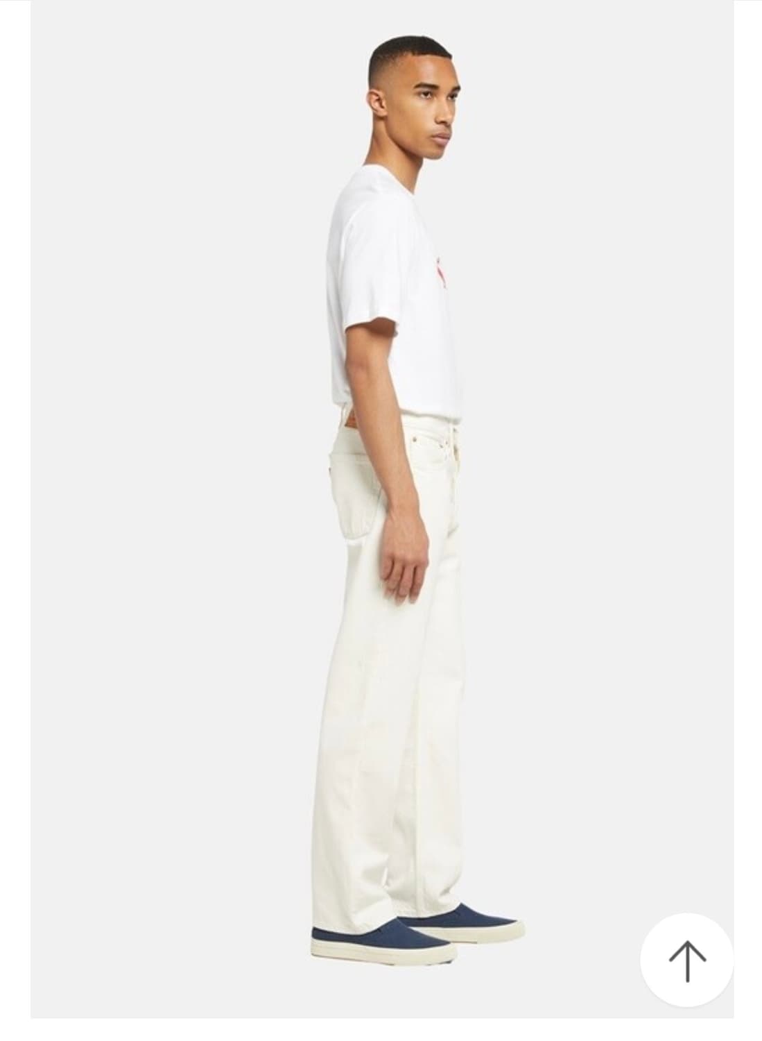 (30) 리바이스 555 96 릴렉스 스트레이트 진 화이트 상품이미지2