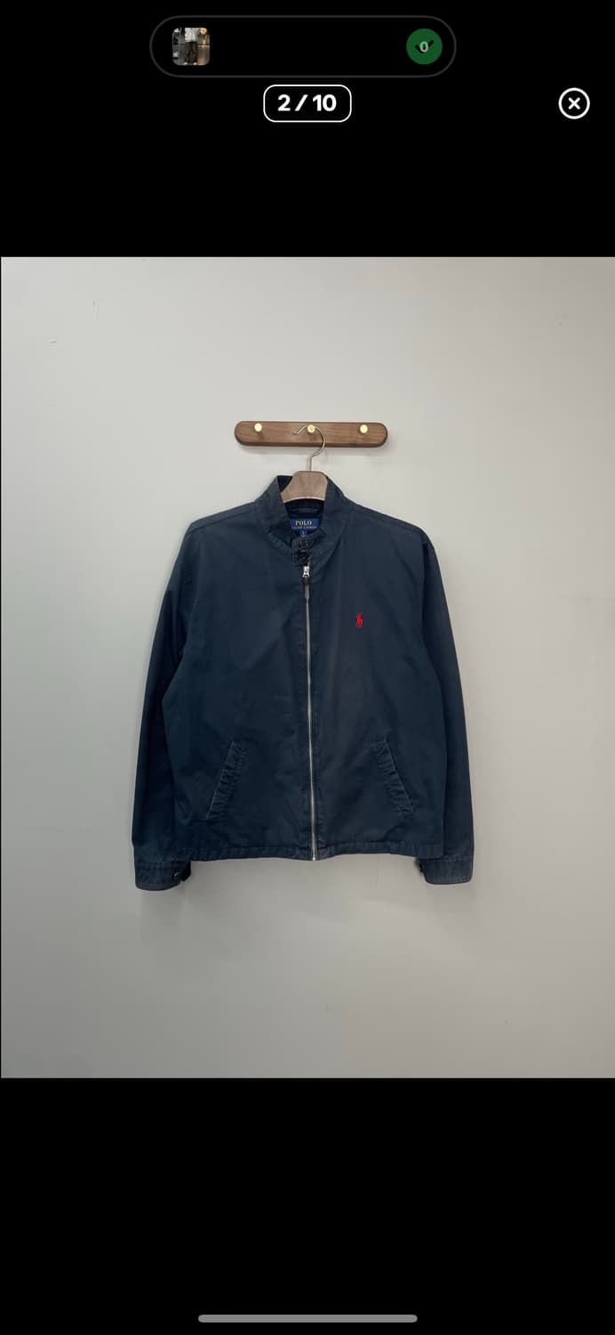 폴로랄프로렌 네이비코튼 트윌 바라쿠다 자켓 A2928 상품이미지2