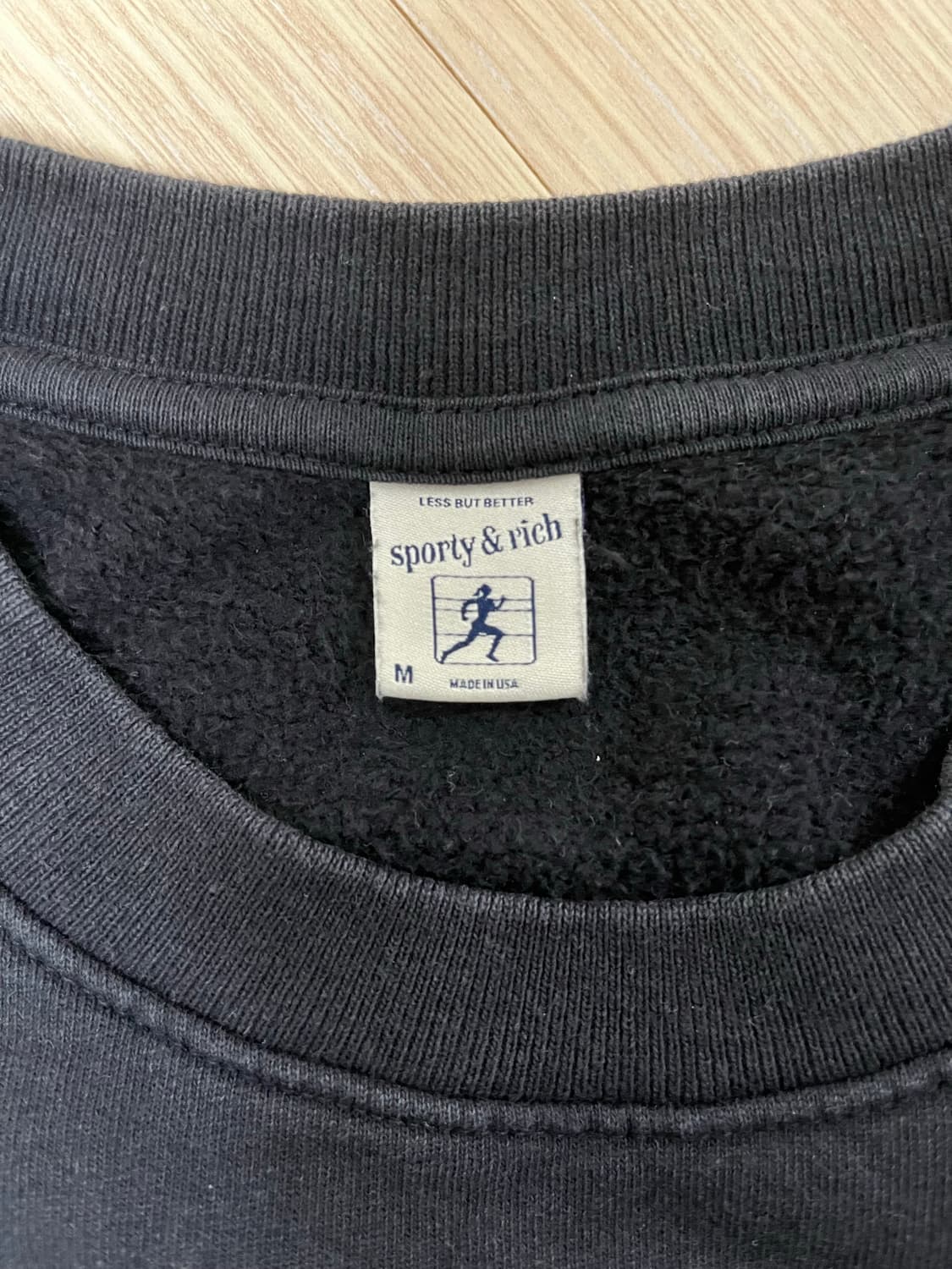 스포티앤리치 S&R 로고 맨투맨 M 상품이미지3