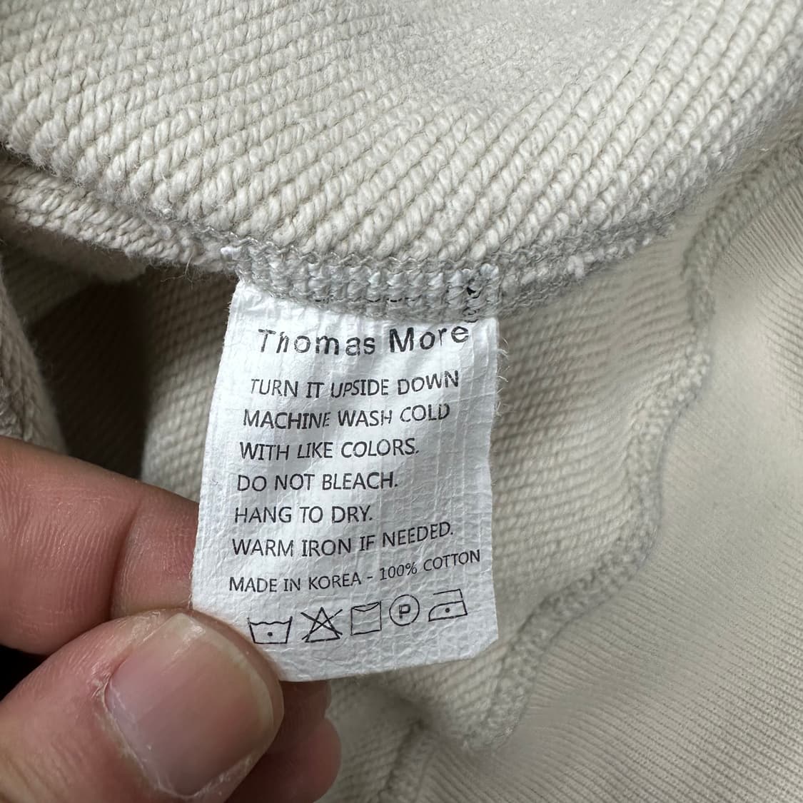 토마스모어 맨투맨 상품이미지5