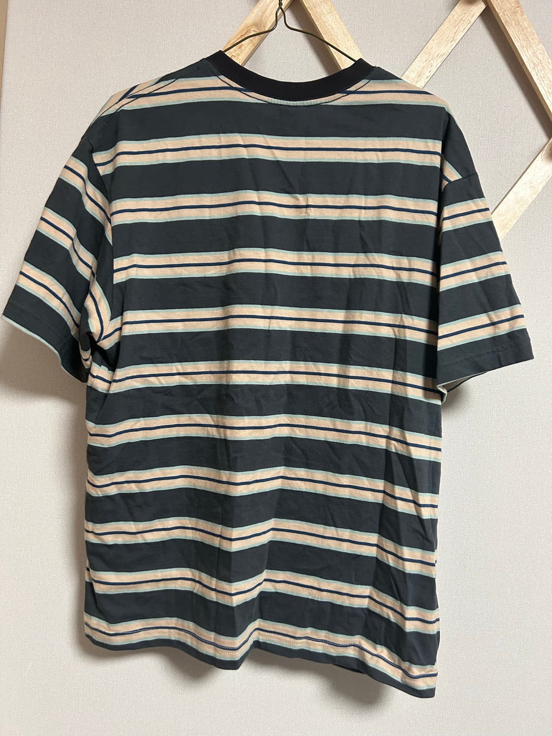STRIPE SS TEE GREY 상품이미지3